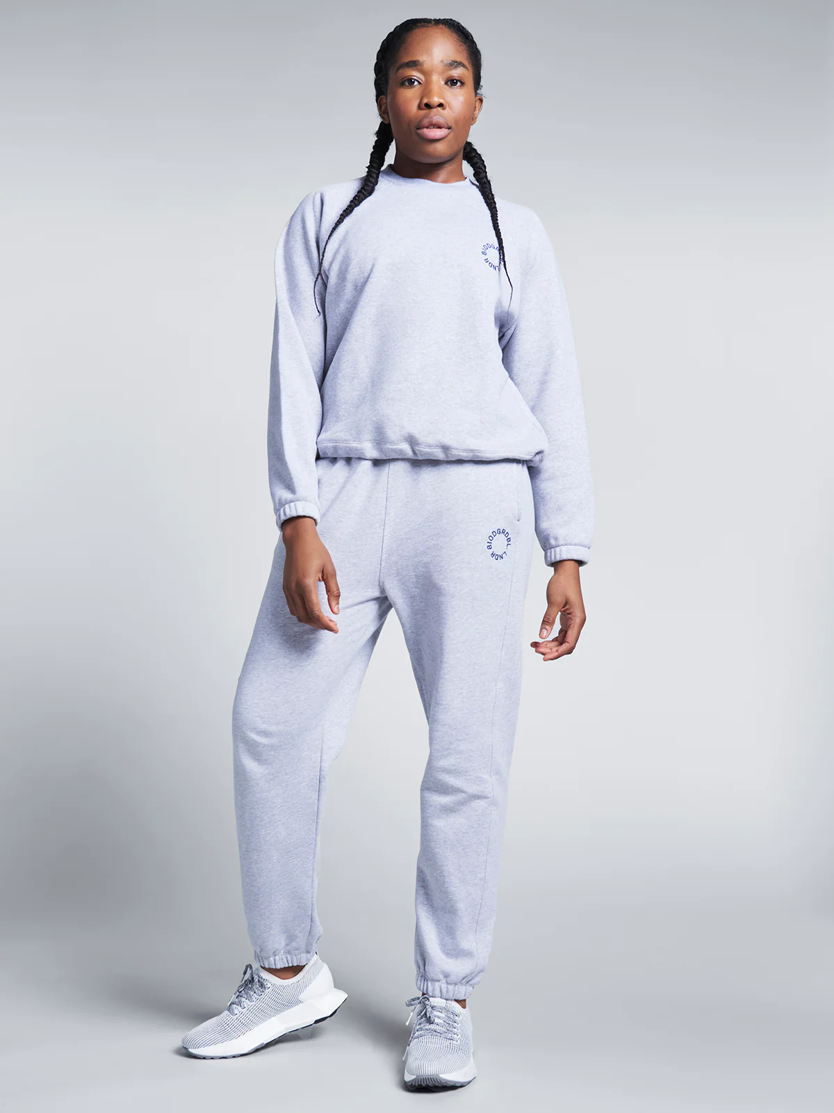 DANNY ZUKO Sweater Light Grey Marl - Image 3