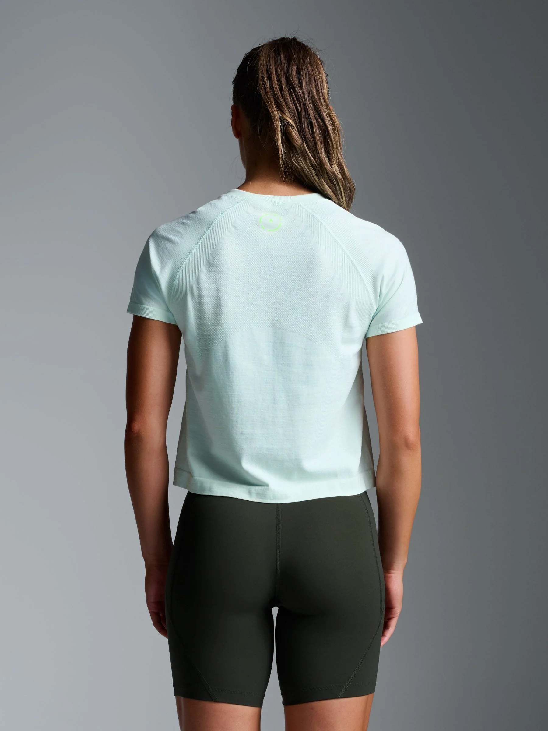 HERE TODAY Cropped Tee Mint - Image 2