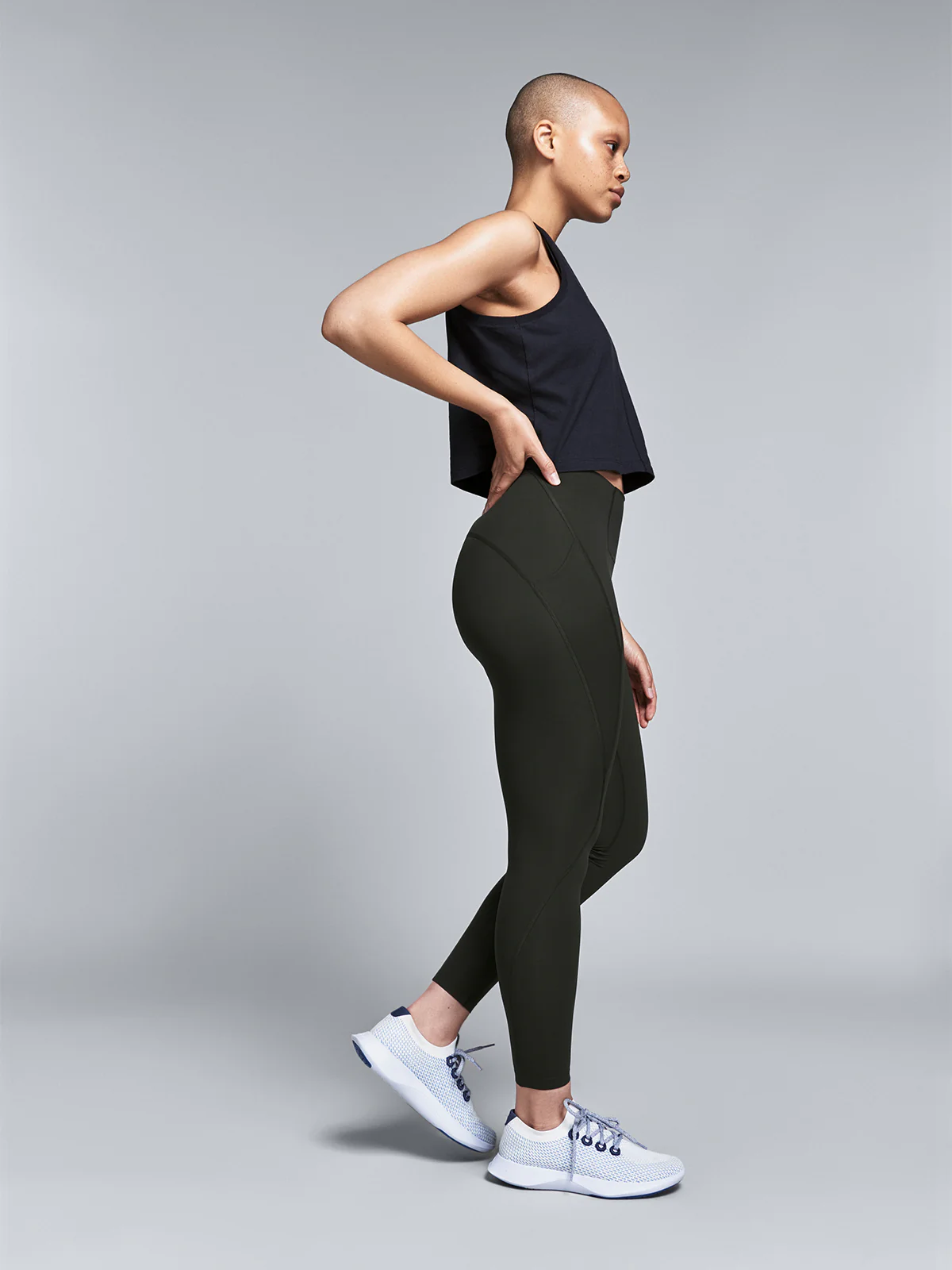 LIGHTSPEED 7/8 Legging Olive - Image 3