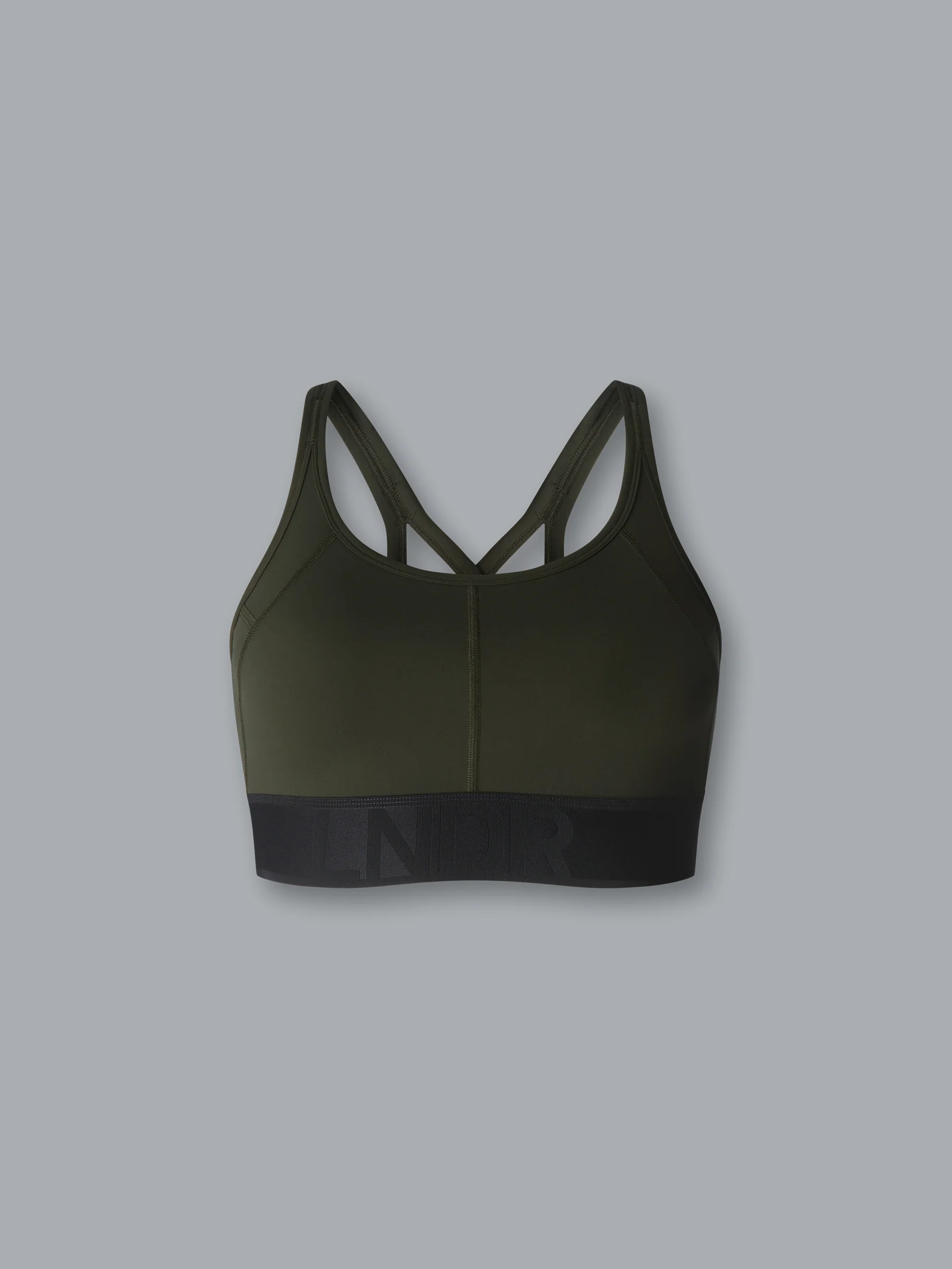 LIMITLESS Sports Bra Olive - Image 3